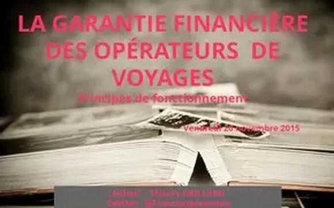 Garantie financière des opérateurs de tourisme